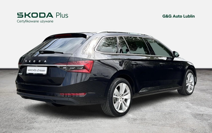 Skoda Superb cena 109999 przebieg: 114490, rok produkcji 2019 z Biała Podlaska małe 466